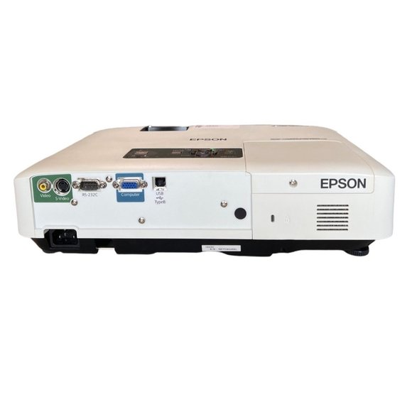 Epson H326A LCD Projector White Remote Included Power Cord Not Included - Picture 3 of 9